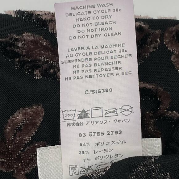 Arianne Women’s Velvet Burnout Cami Corset Tank, Sz XL Fairy Goth Floral Y2K 90s - Picture 6 of 8